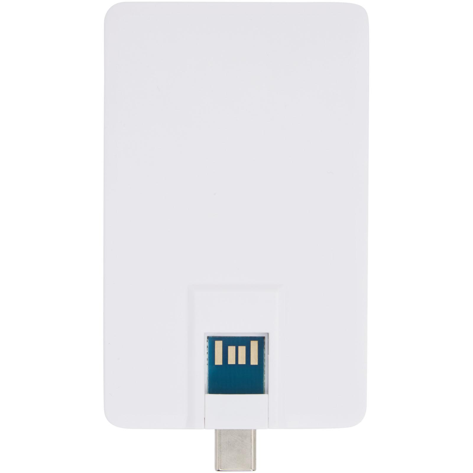 Bild på USB-Minne Duo Slim kreditkort 32 GB med Type-C & USB-A 3.0