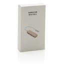 Bild på USB-hubb Bambu med Type-C