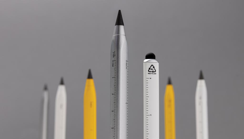Bild på Multifunktionellpenna Eon Aluminium, bläckfri