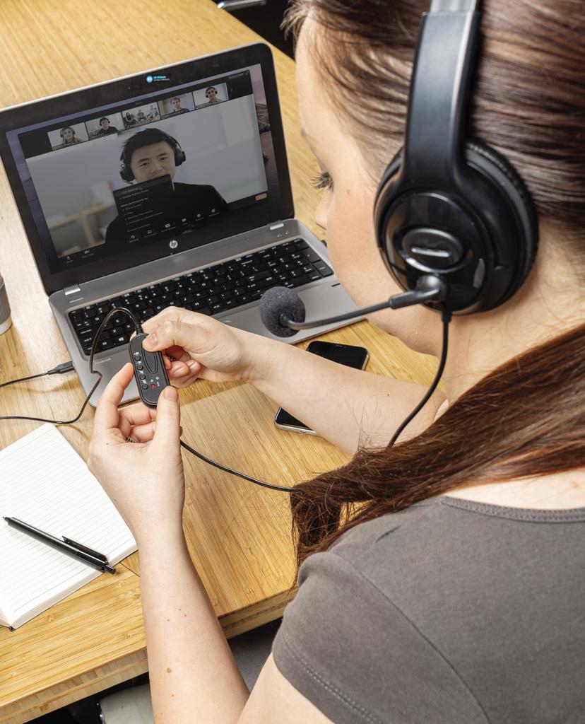 Bild på Hörlurar Over-ear med mikrofon