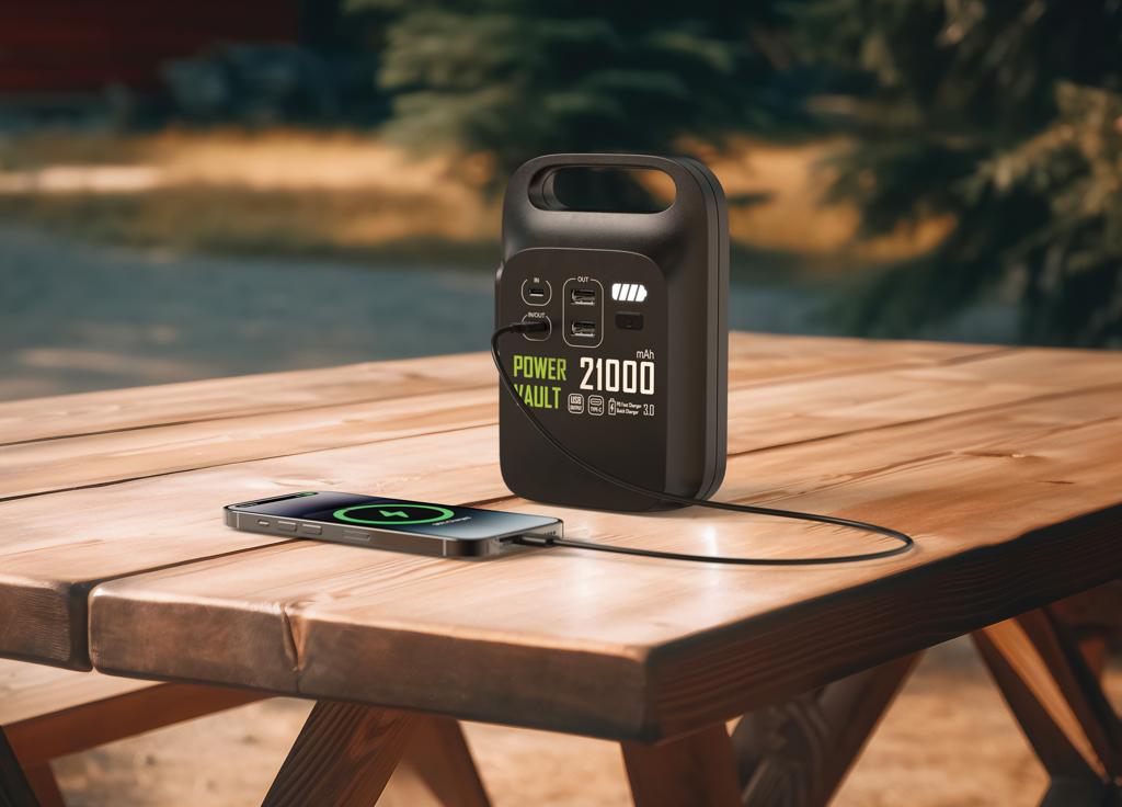 Bild på Powerbank Power Vault 21.000mAh