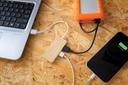 Bild på USB-hubb Bambu med Type-C