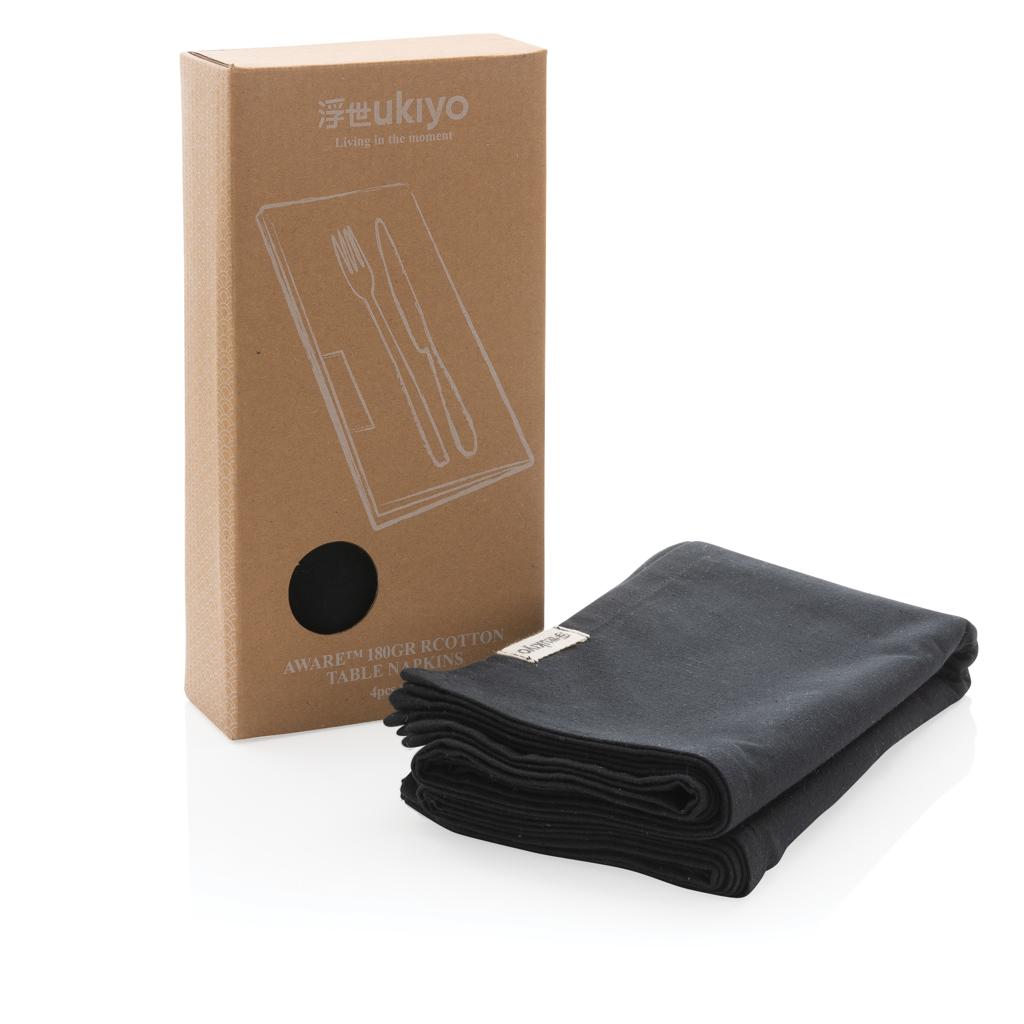 Bild på Servetter Ukiyo Aware™ 180gr 4st i återvunnen bomull