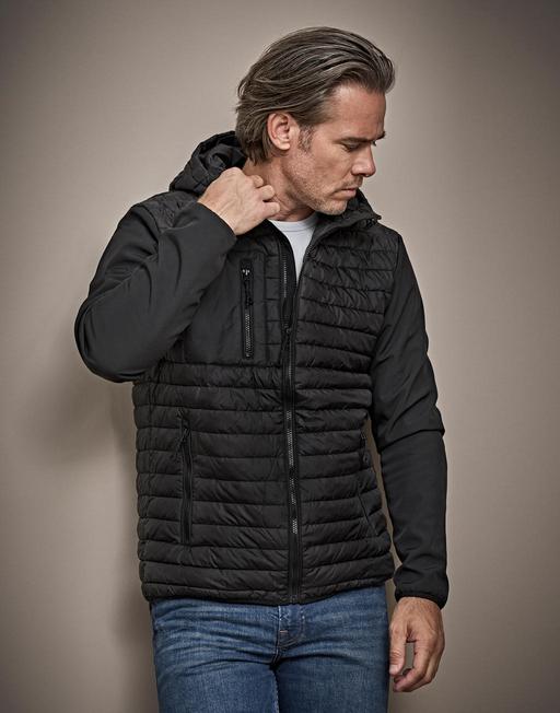 Hybridjacka TeeJays Crossover Hooded