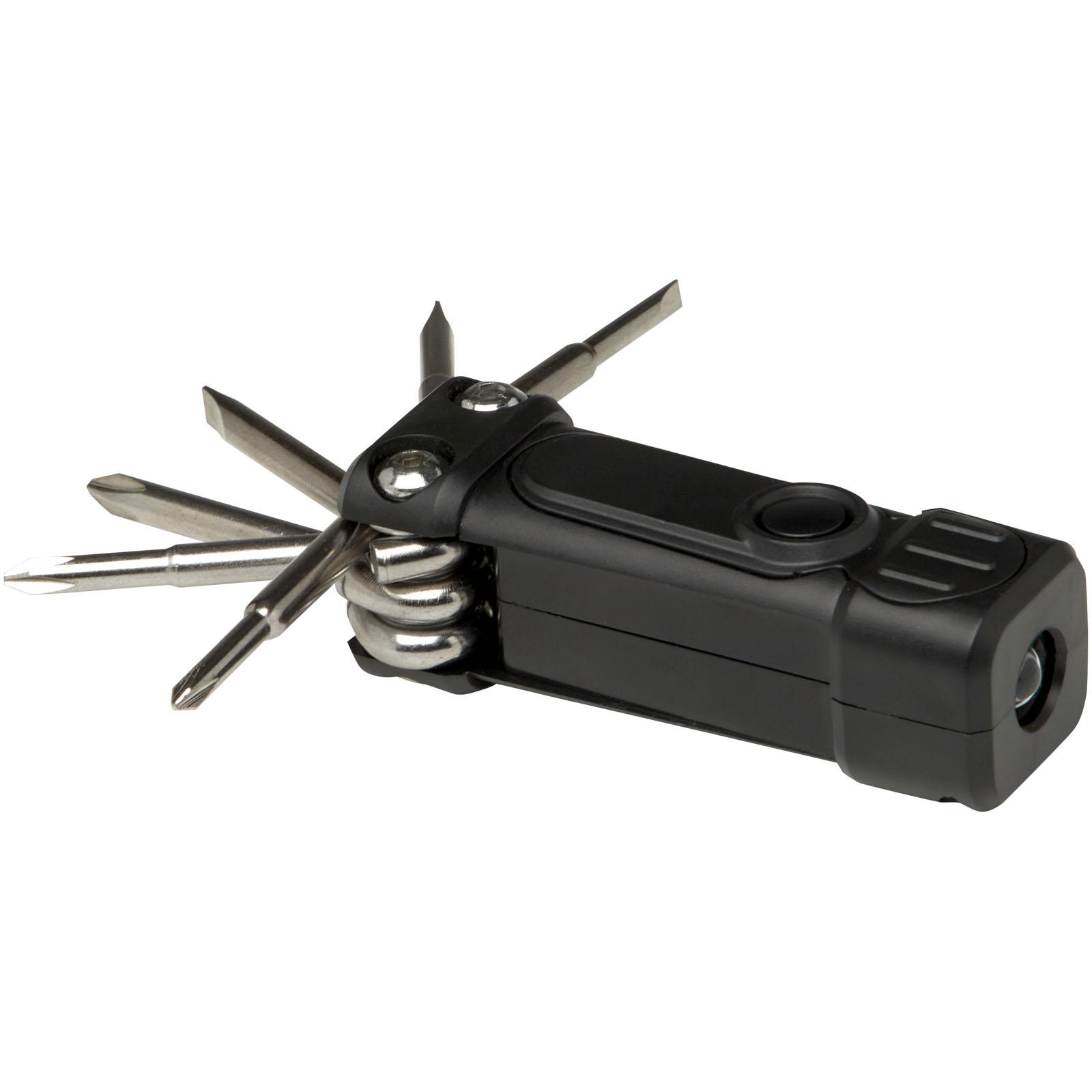 Bild på Skruvmejselset STAC Octo 8-i-1  med ficklampa