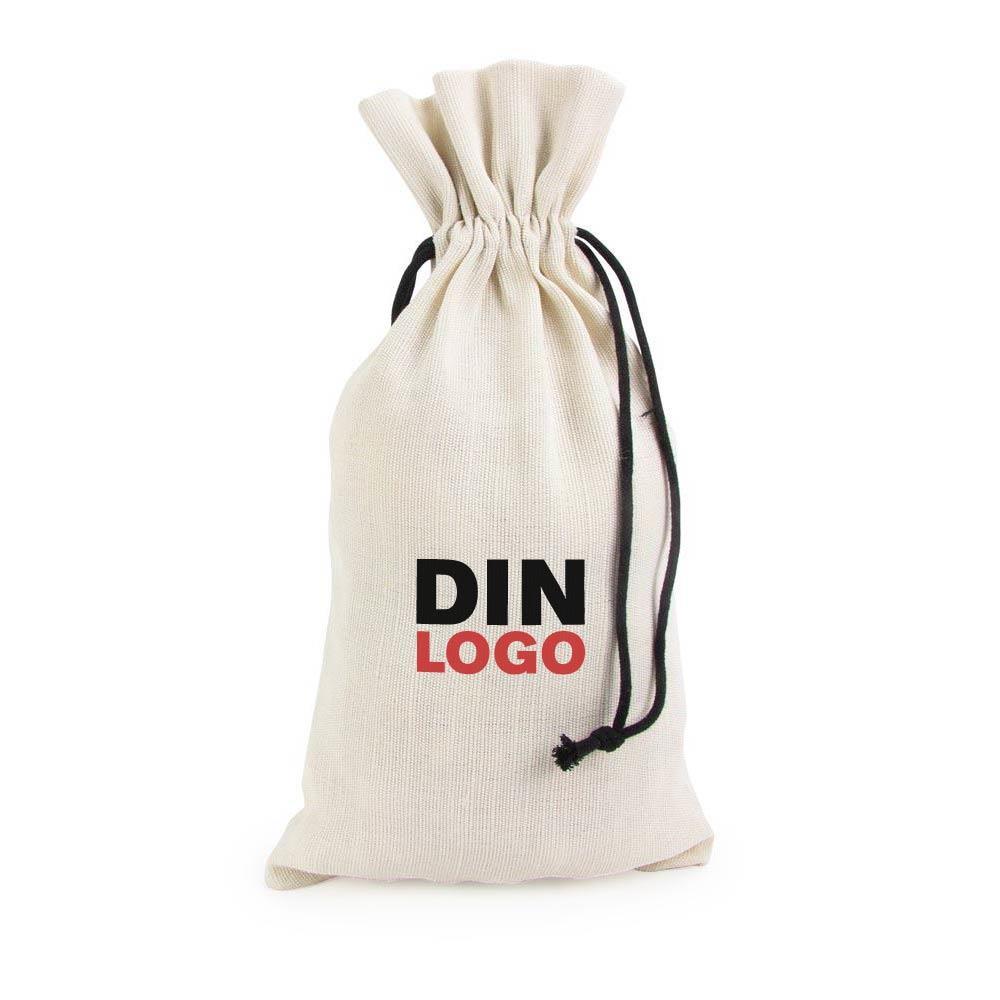 Julsäck med egen logotyp exempel	