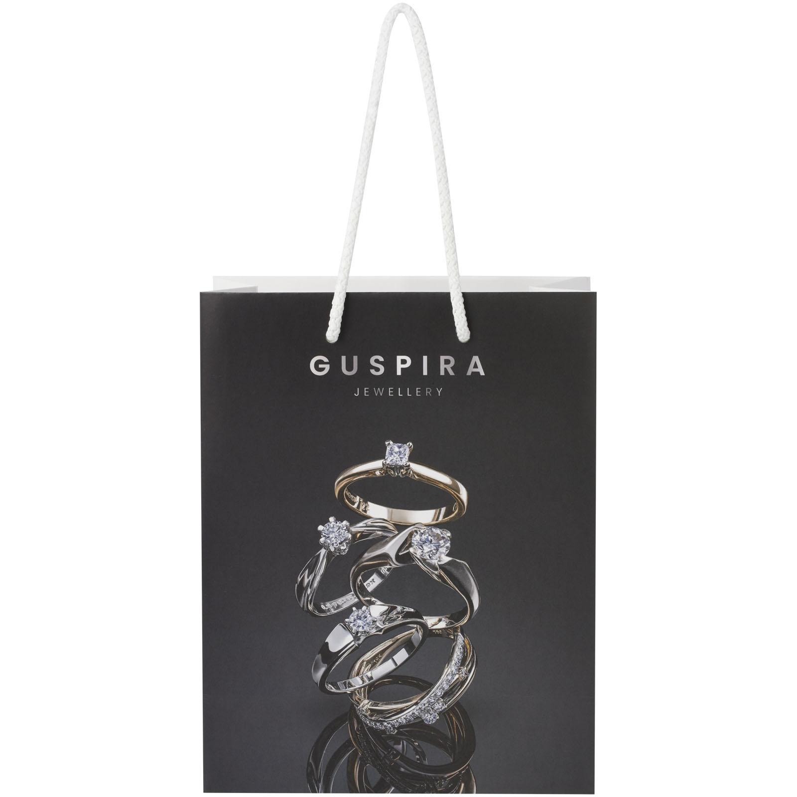 Bild på Papperspåse Crafted Medium 170 g/m² - snörhandtag