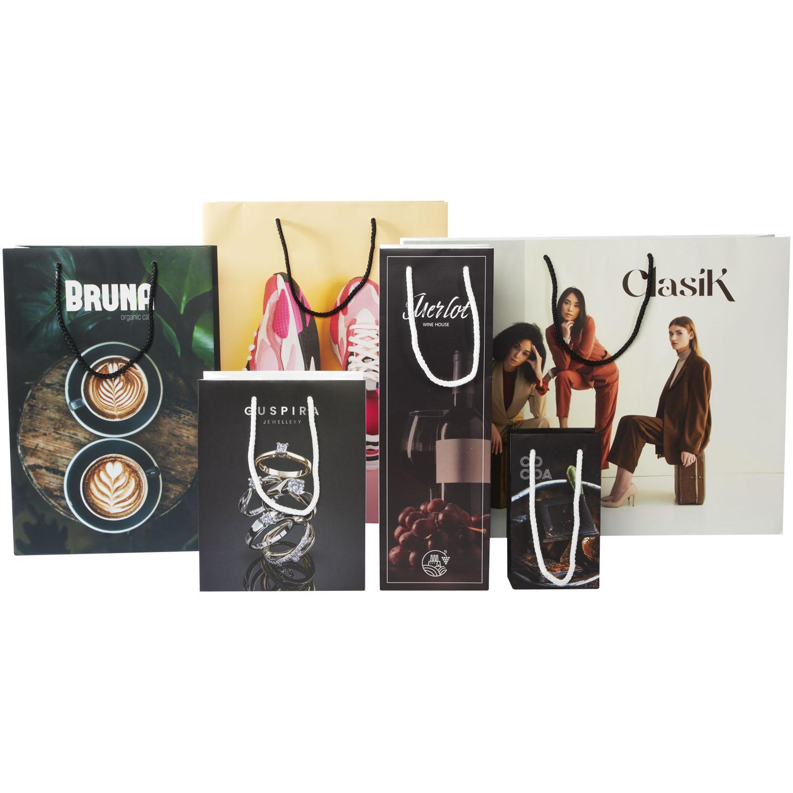 Bild på Papperspåse Crafted Large 170 g/m² - snörhandtag