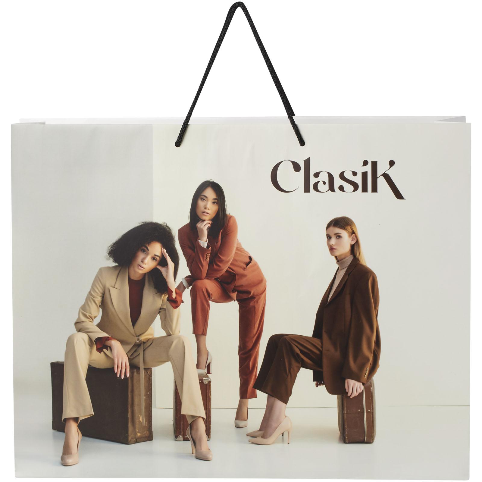 Bild på Papperspåse Crafted XXL 170 g/m² - snörhandtag