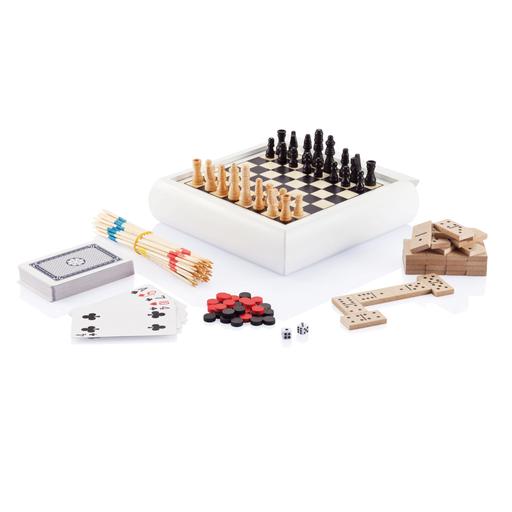 Brädspel-set 5-i-1