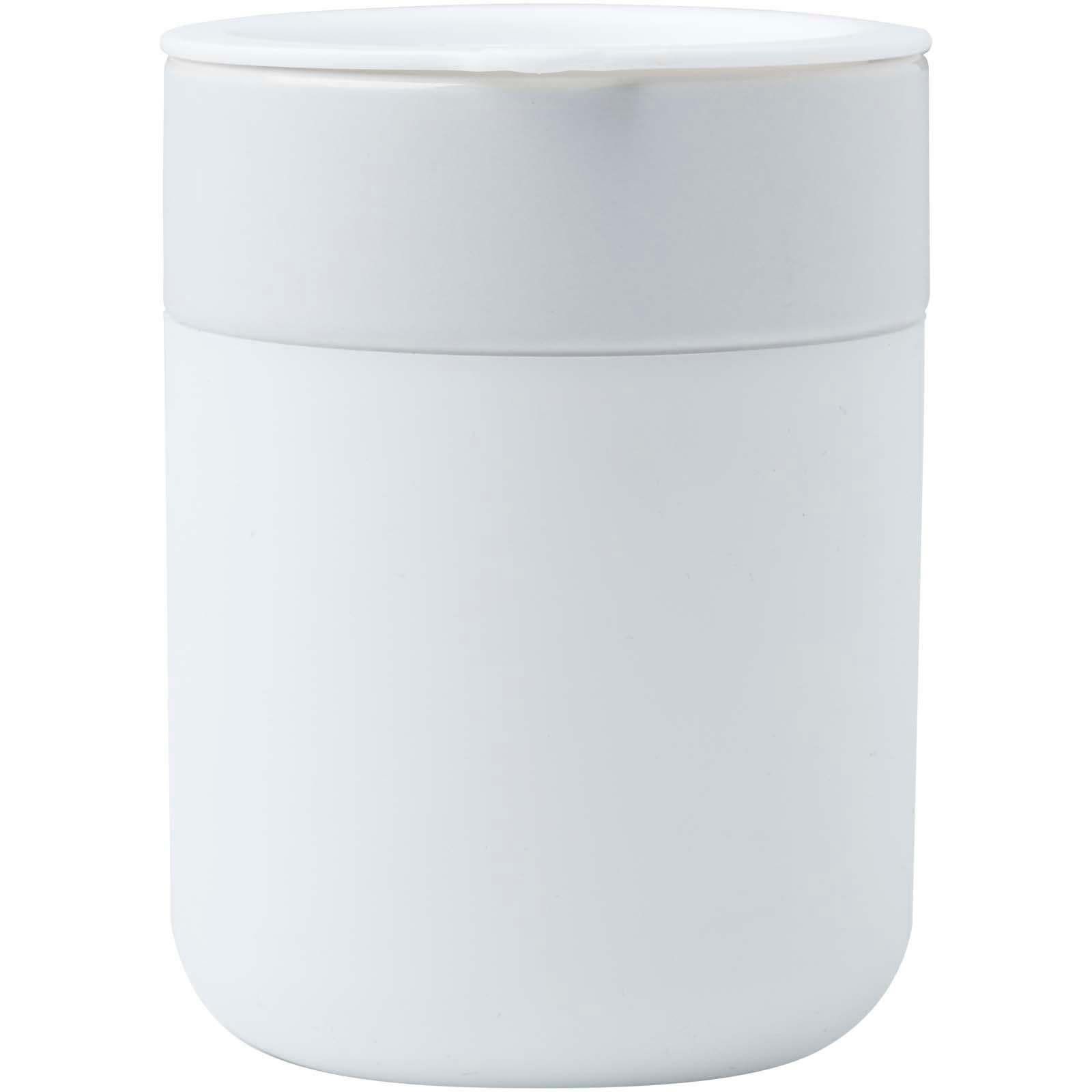 Bild på Keramikmugg Java 330 ml med silikonfolie och plastlock
