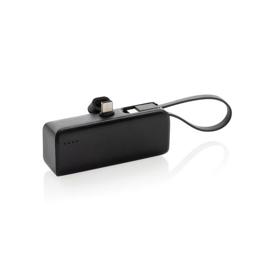 Powerbank Powerlink 3000 mAh 12W med USB C-kontakt