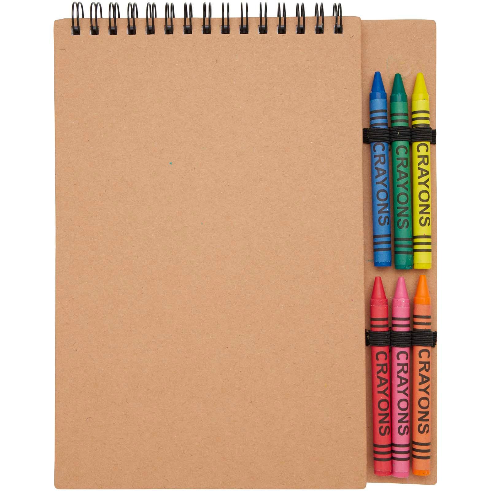 Bild på Anteckningsbok Doodle A5 med kritset