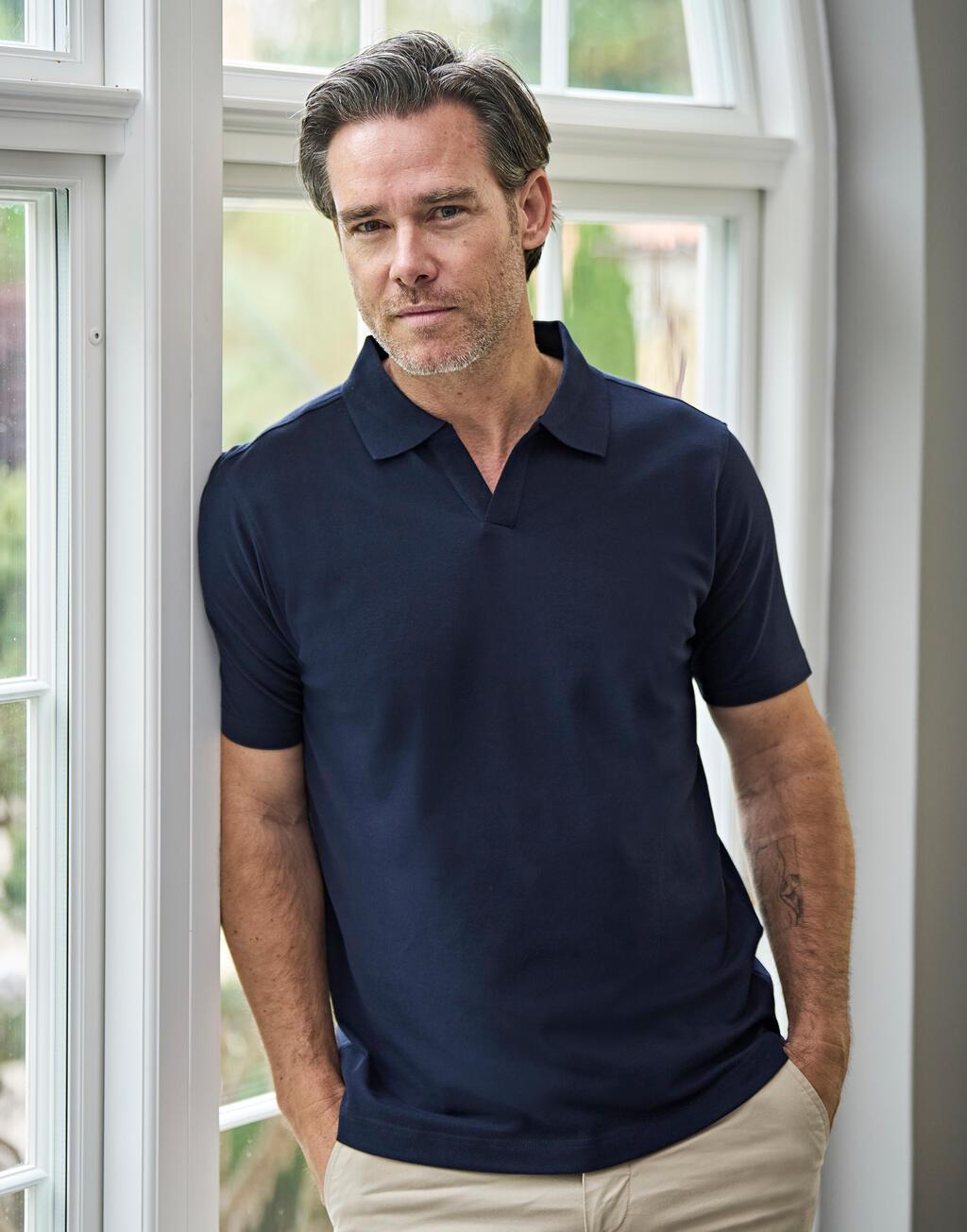 Bild på Piké TeeJays Luxury Stretch V-Neck