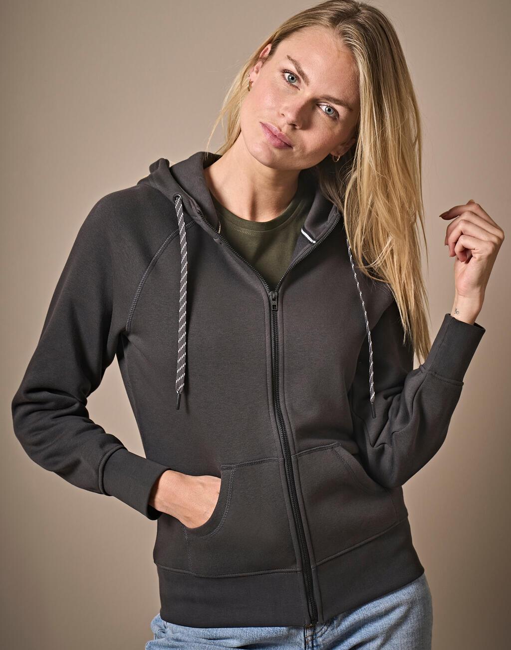 Bild på Hoodie TeeJays Fashion Zip Dam