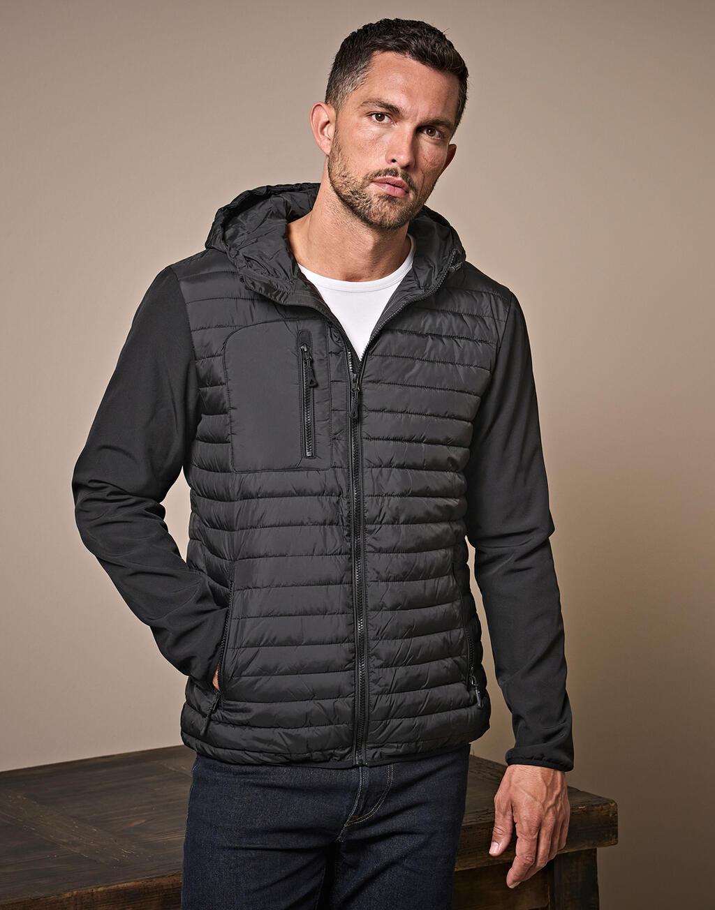 Bild på Hybridjacka TeeJays Crossover Hooded