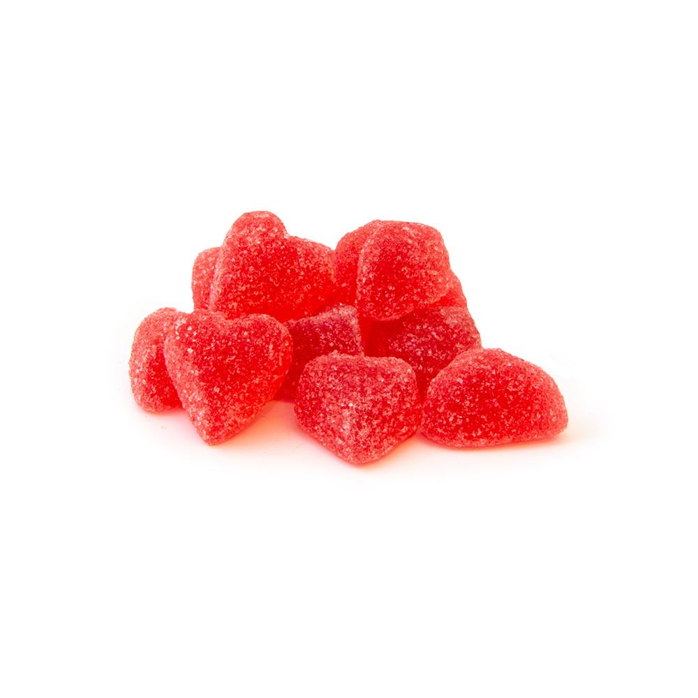 Bild på Pappåse med Geléhjärtan 180g