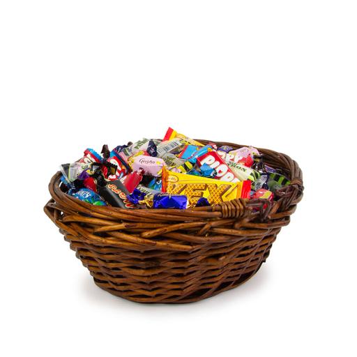Påskkorg med Inslaget Godis 1,5kg