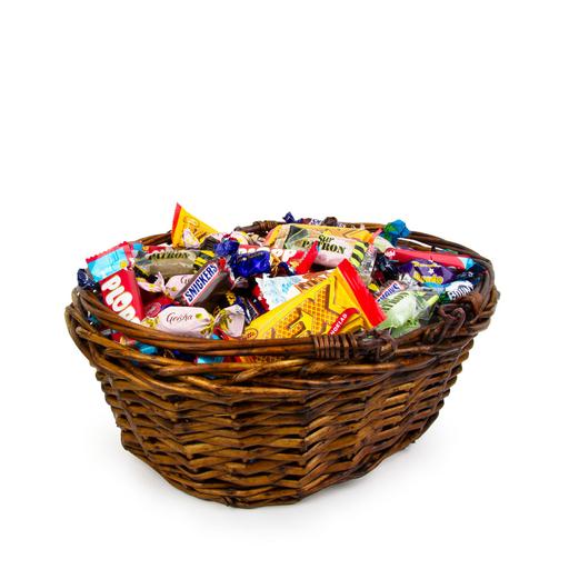 Påskkorg med Inslaget Godis 2,5kg