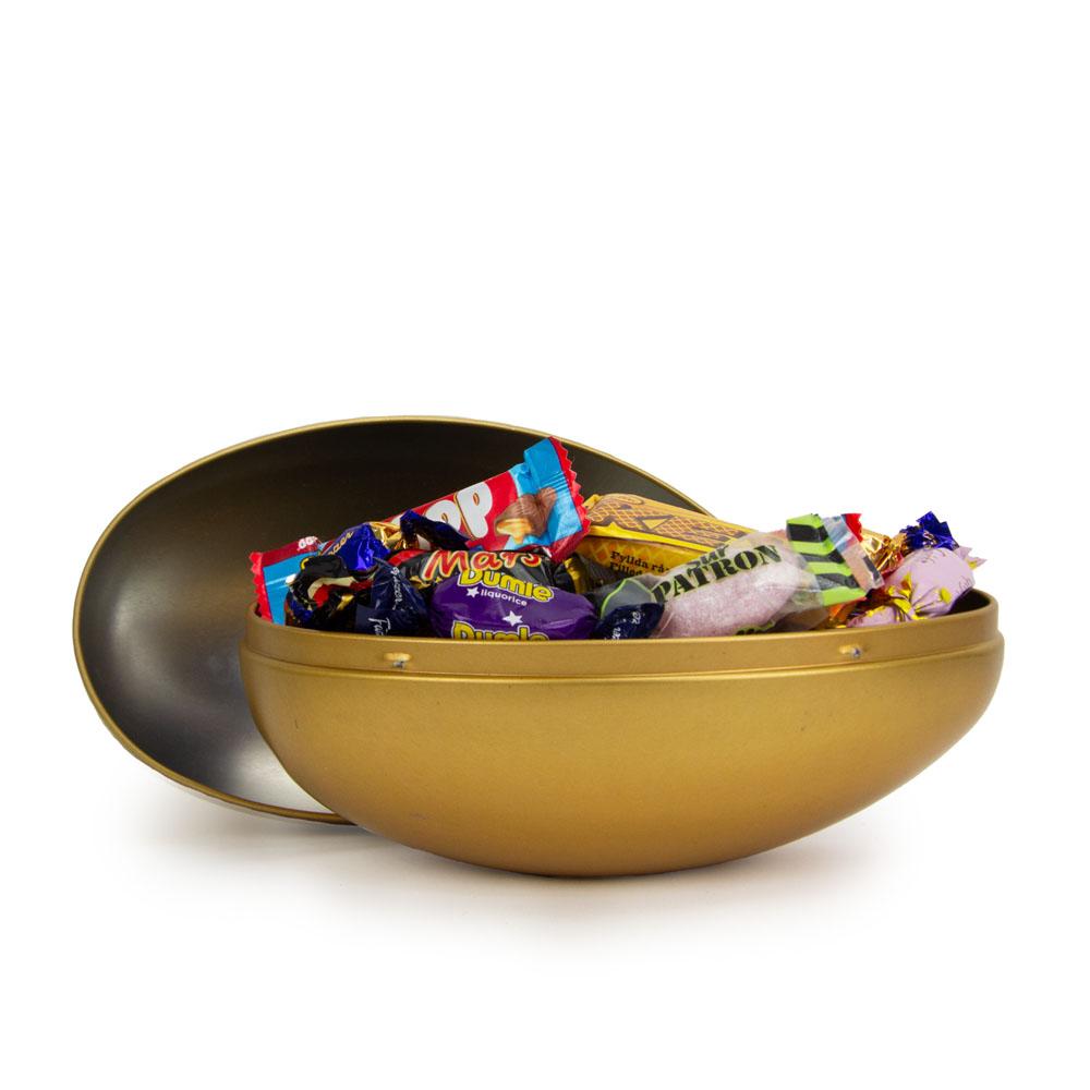 Bild på Plåtägg med Inslaget Godis 400g