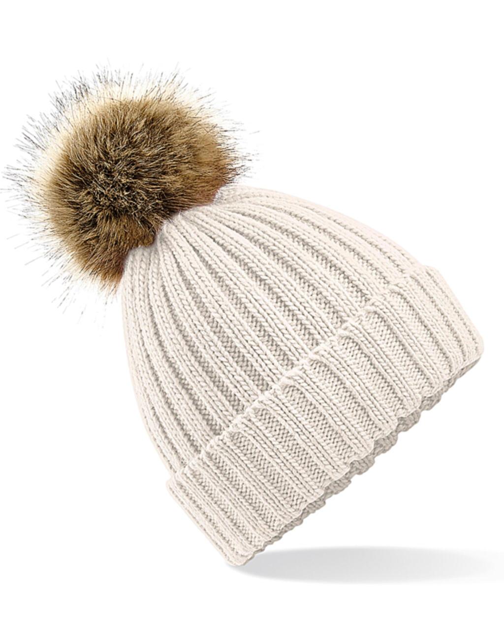 Bild på Mössa Beechfield Fur Pop Pom