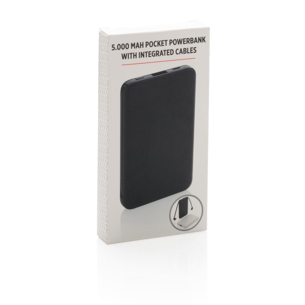 Bild på Powerbank Cable 5000 mAh 10W