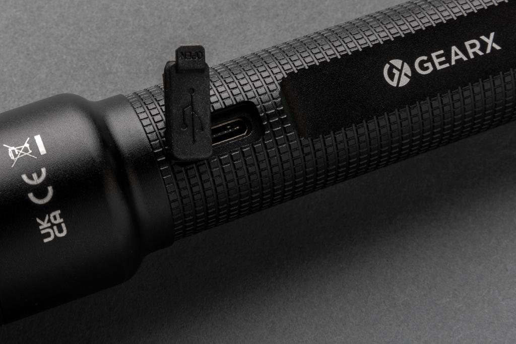 Bild på Ficklampa Gear X 10W USB-återuppladdningsbar