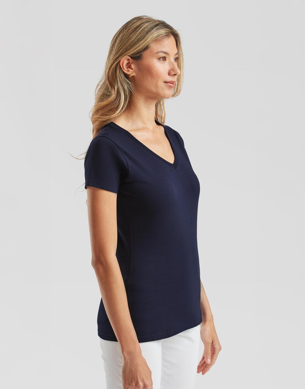 Bild på T-shirt Valueweight V-Neck Dam