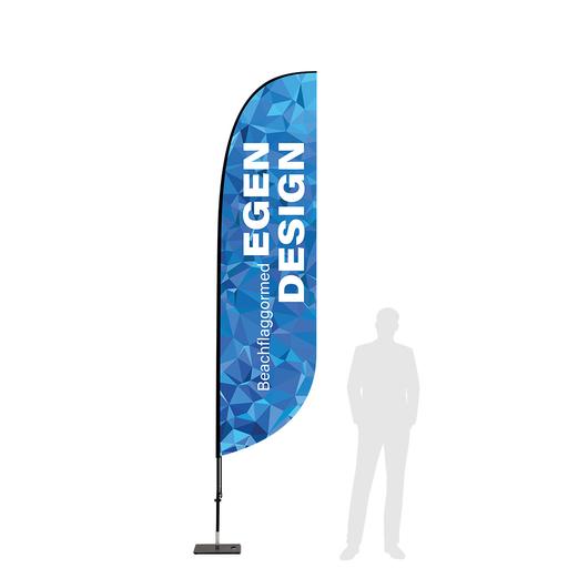 Beachflagga Paddle Lagre 345 cm