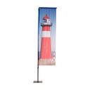 Bild på Beachflagga Alu Rak Large 350 cm