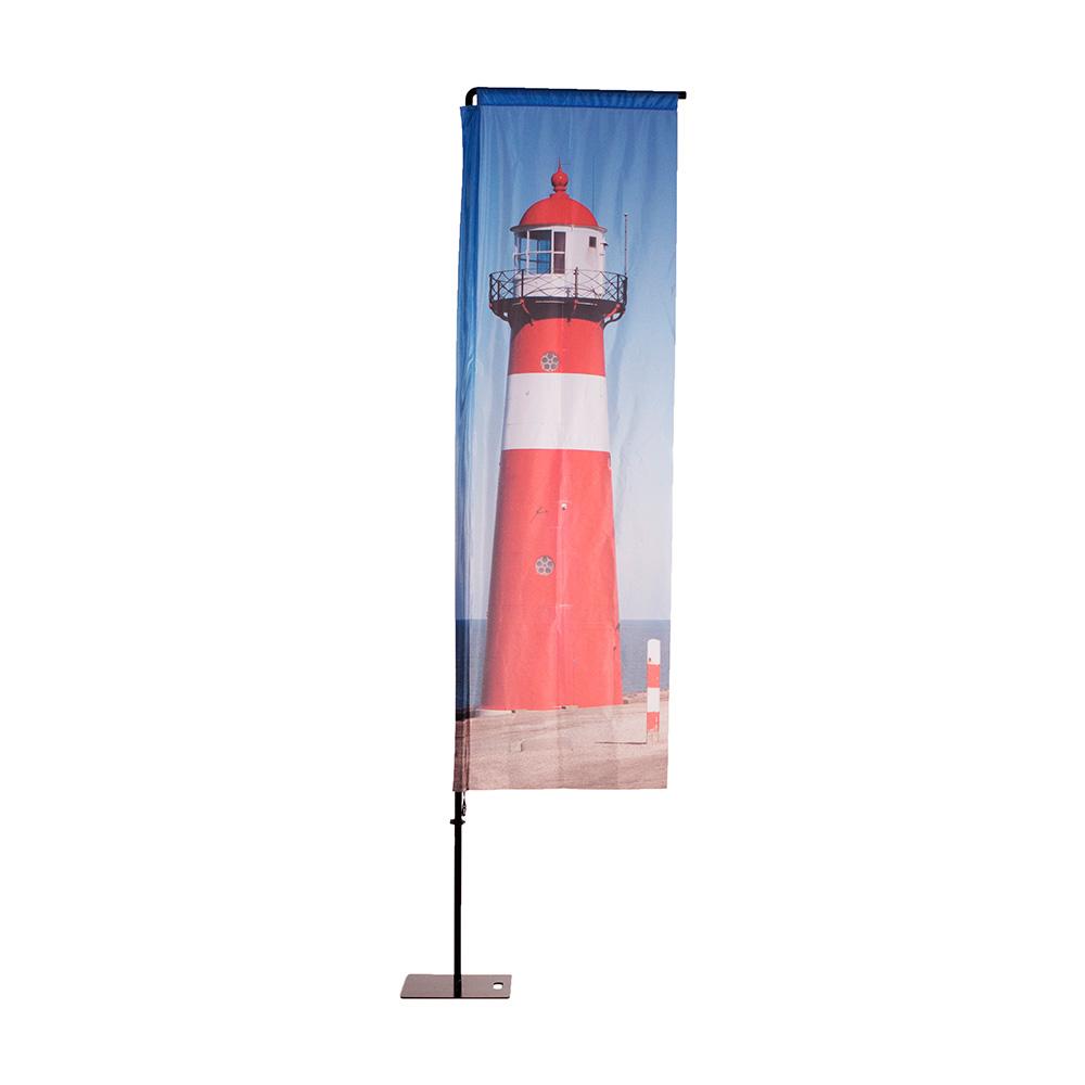 Bild på Beachflagga Alu Rak Large 350 cm