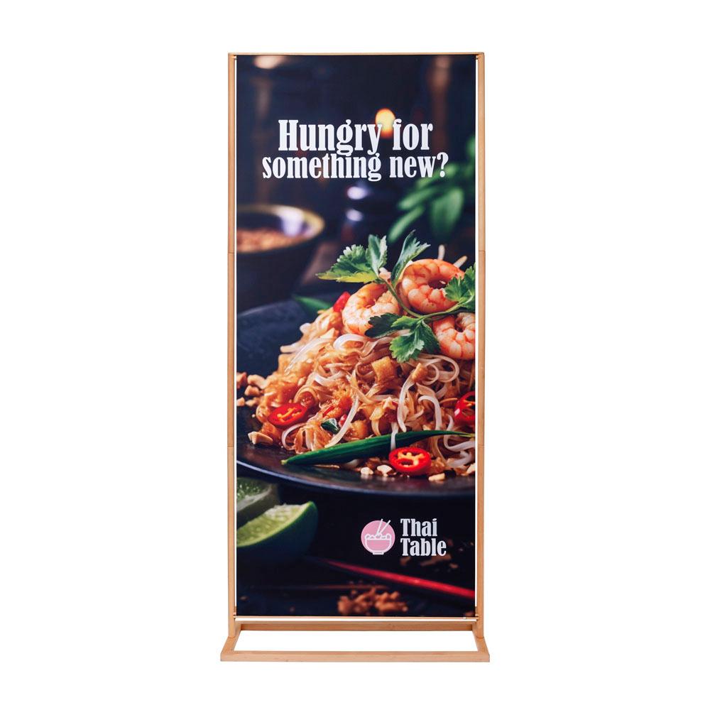 Bild på Banner Stand Rustic