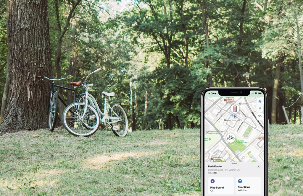 Bild på Cykelklocka Pedalfinder, spårningsbar