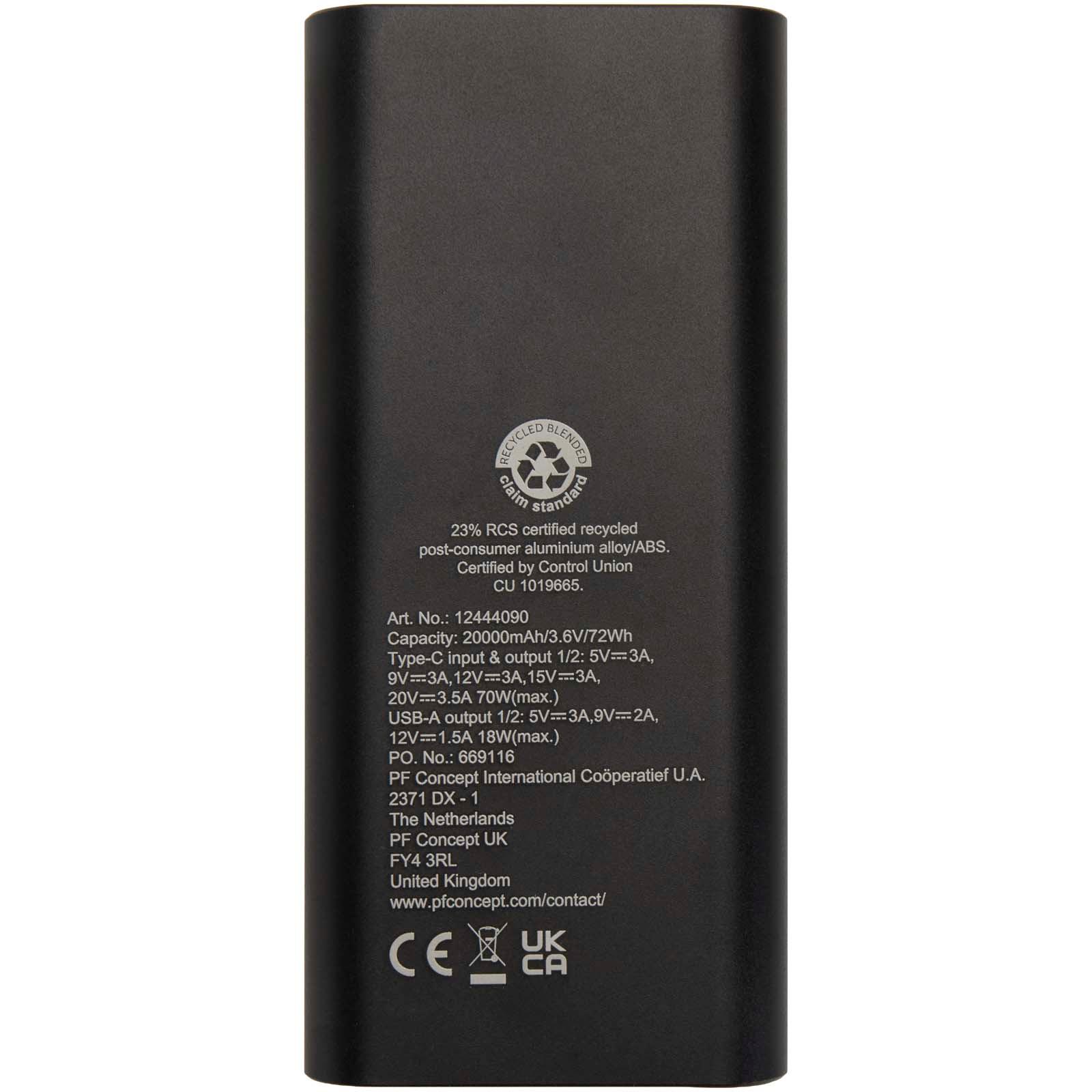 Bild på Powerbank Acamar 20.000 mAh 70W