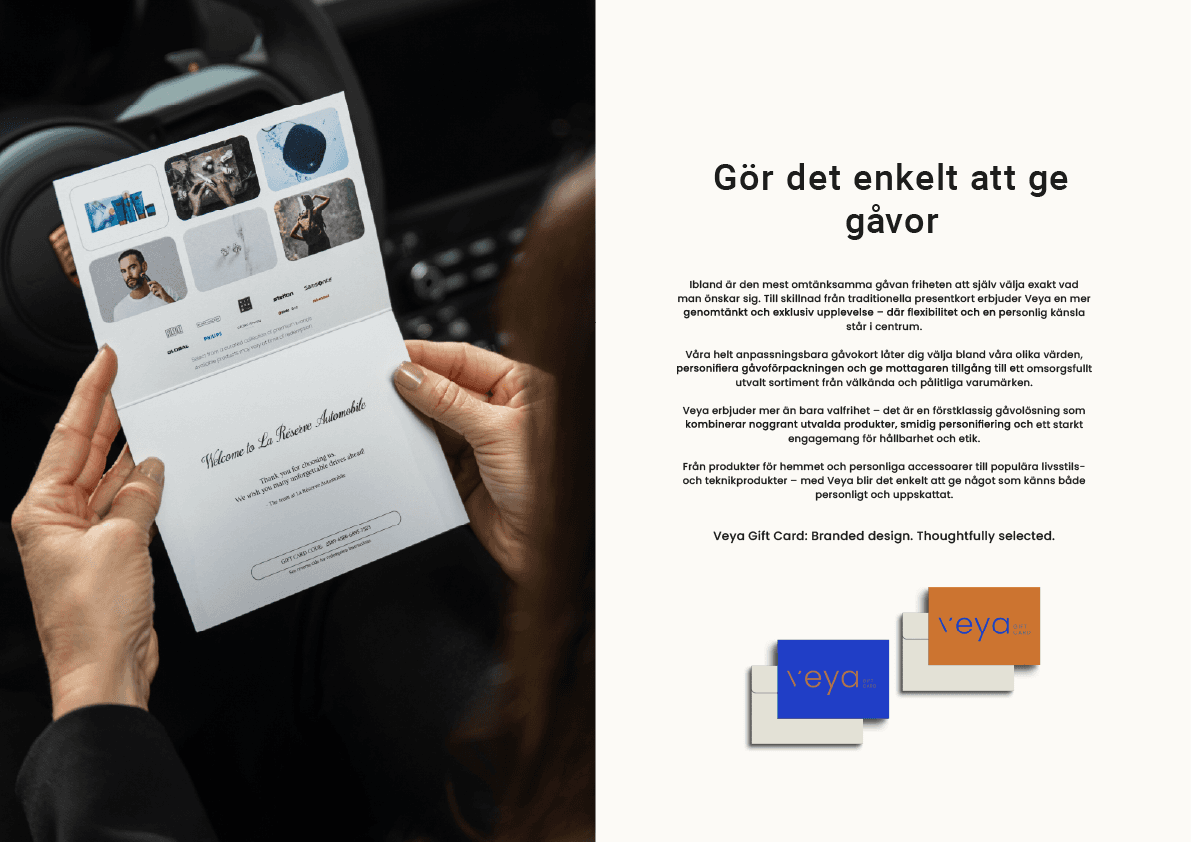 Bild på Gåvokort Veya Imperial 800