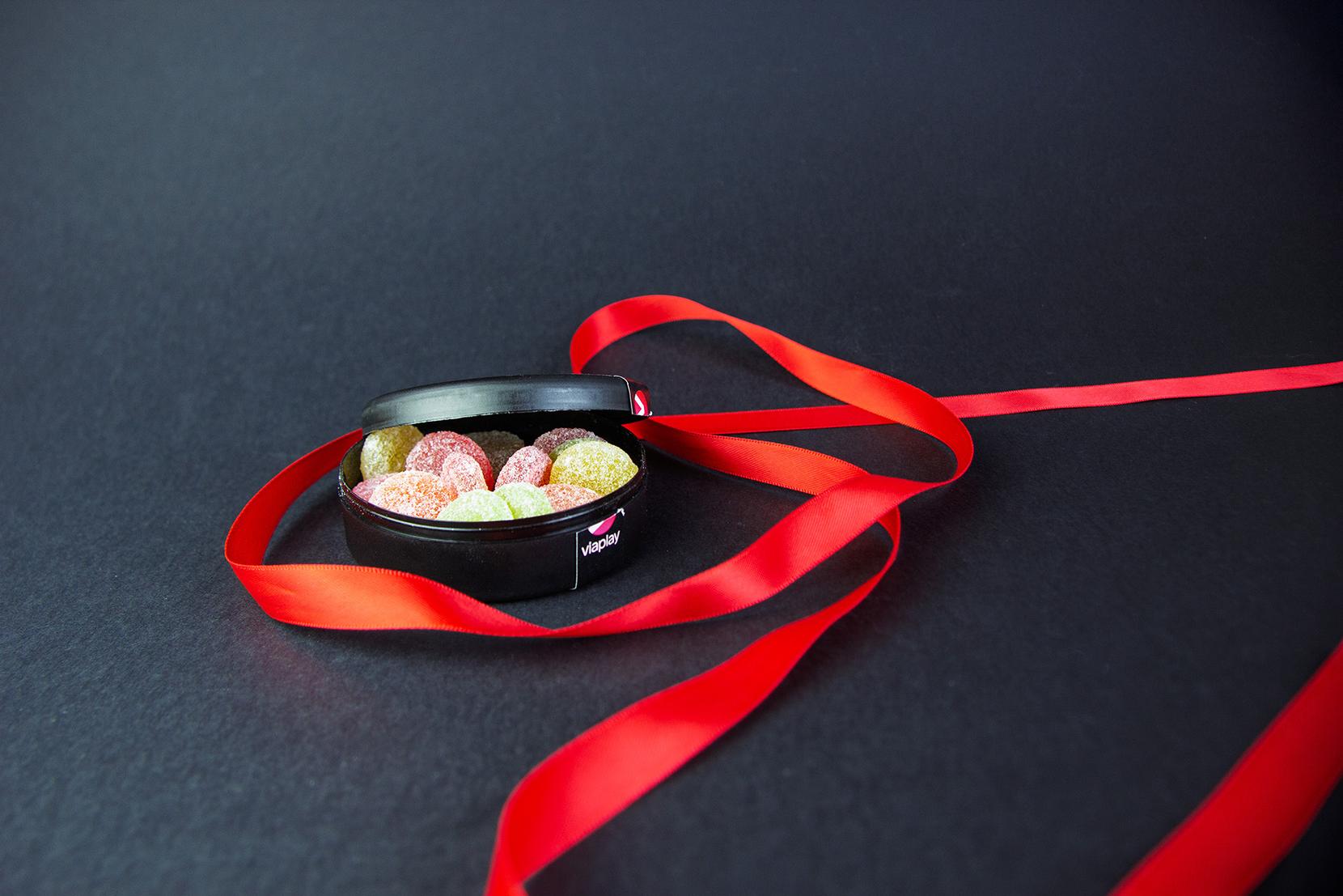 Bild på Hockeypuck med Godis 50g