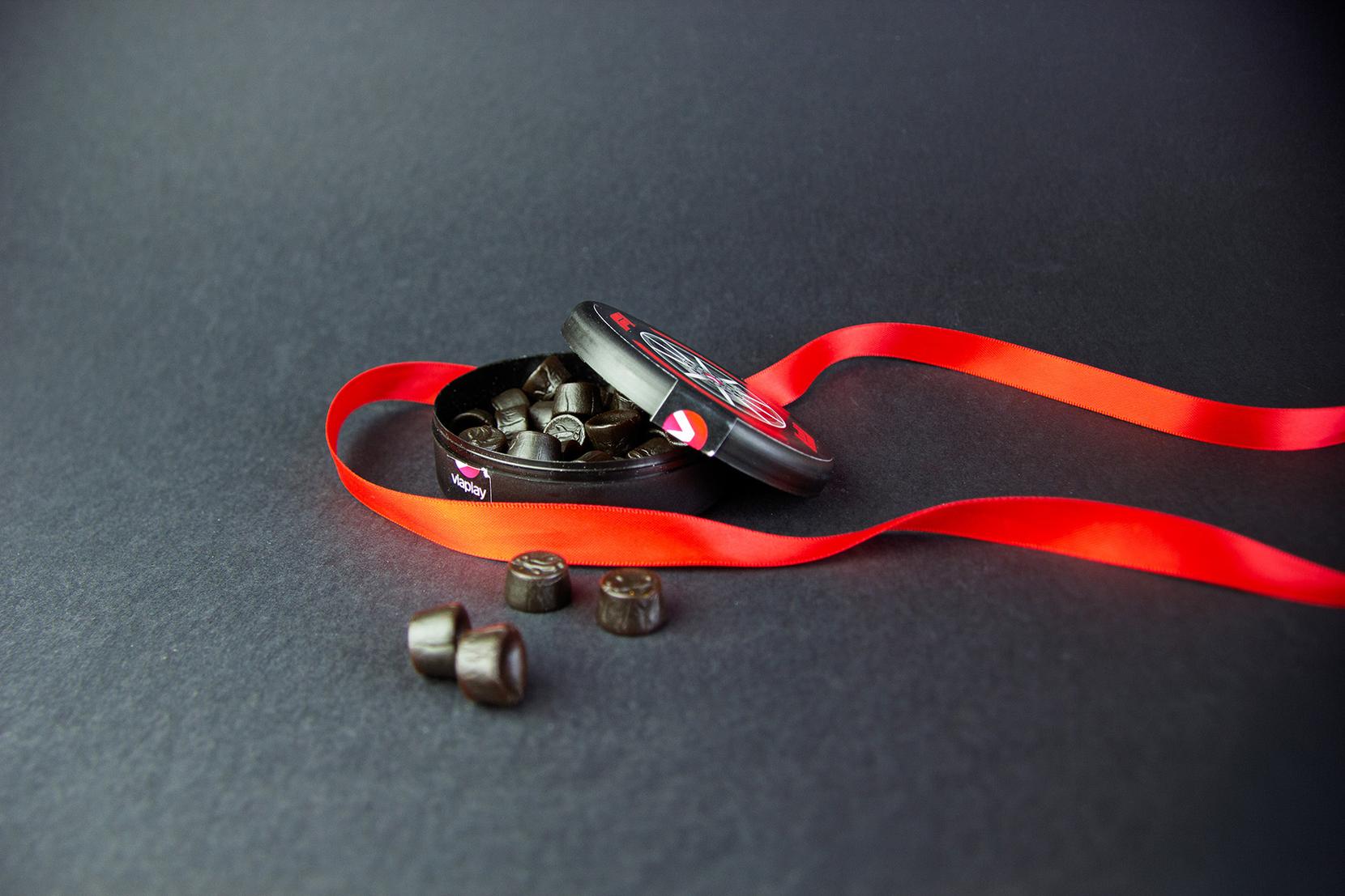 Bild på Hockeypuck med Godis 50g