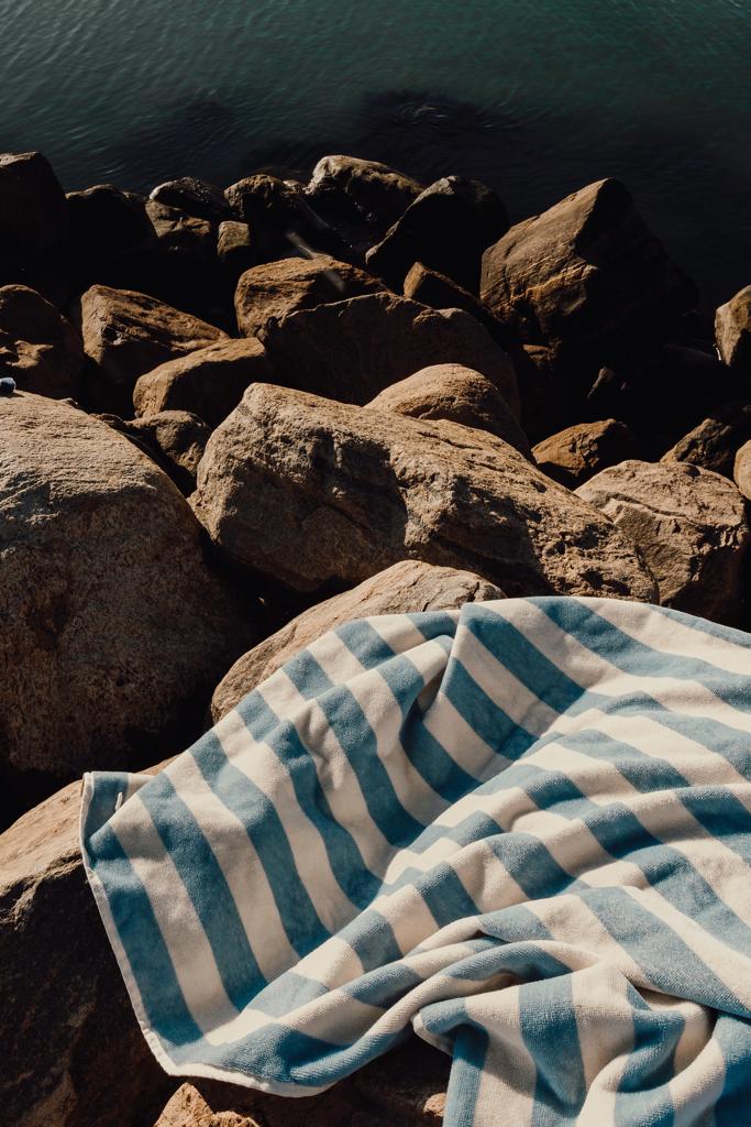 Bild på Badlakan VINGA Lagoa 160x80 cm