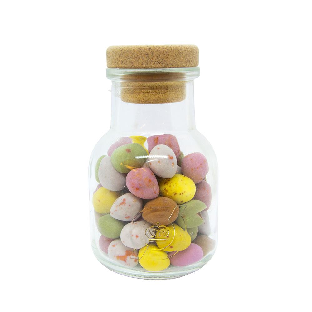 Bild på Glasflaska med Godis