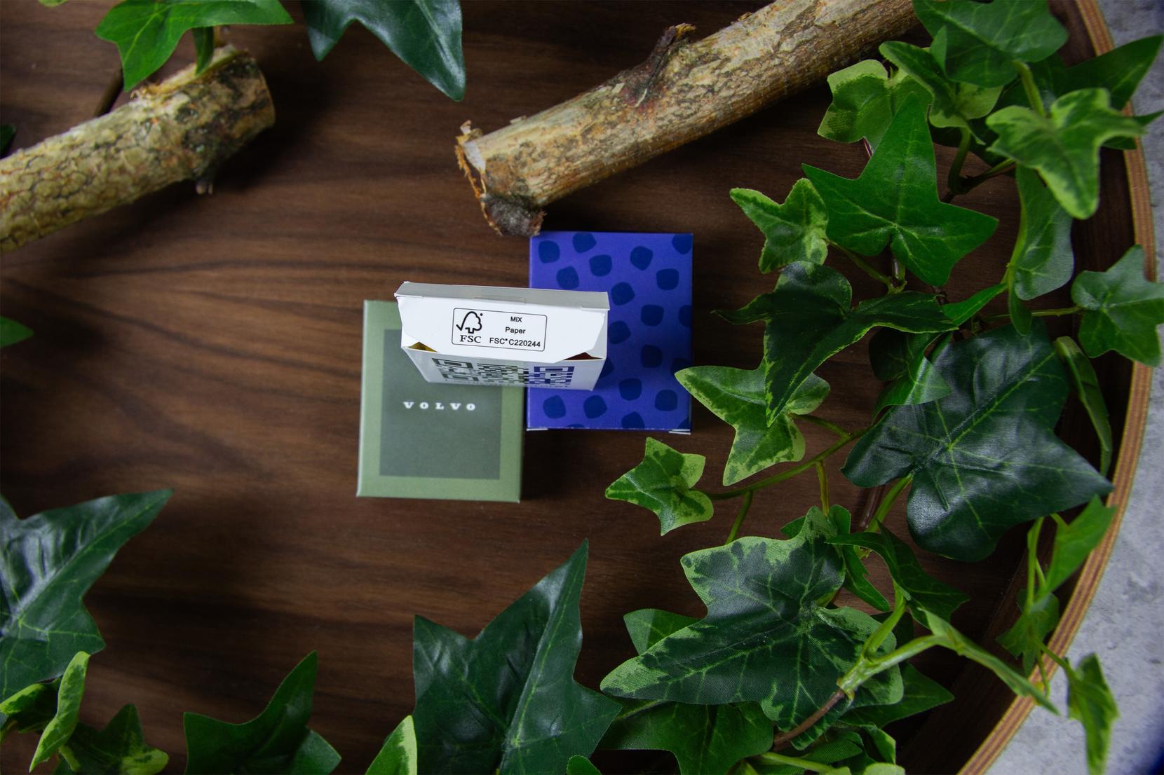 Tablettask med FCS märkning (miljö)