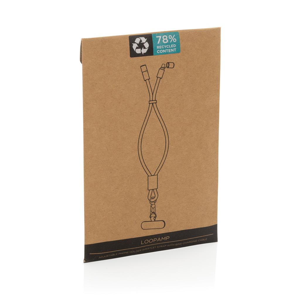 Bild på Telefonrem LoopAmp med laddningskabel 60W, kort