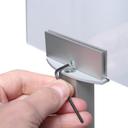 Bild på Informationsställ Design Slim A4, rak