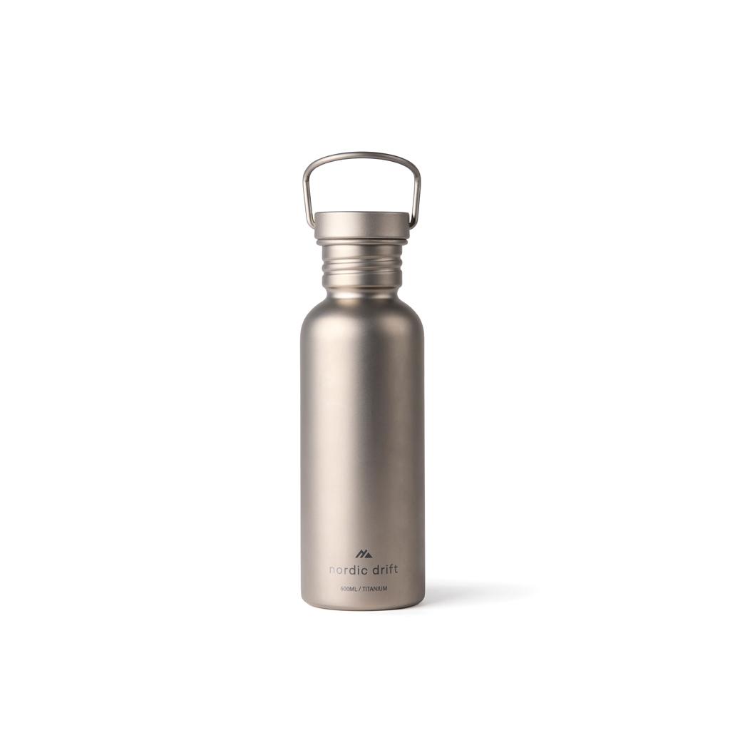 Bild på Metallflaska Nordic Drift Trail Light Titanium 600 ml