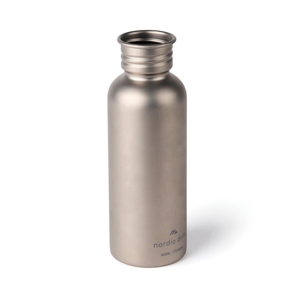 Bild på Metallflaska Nordic Drift Trail Light Titanium 600 ml