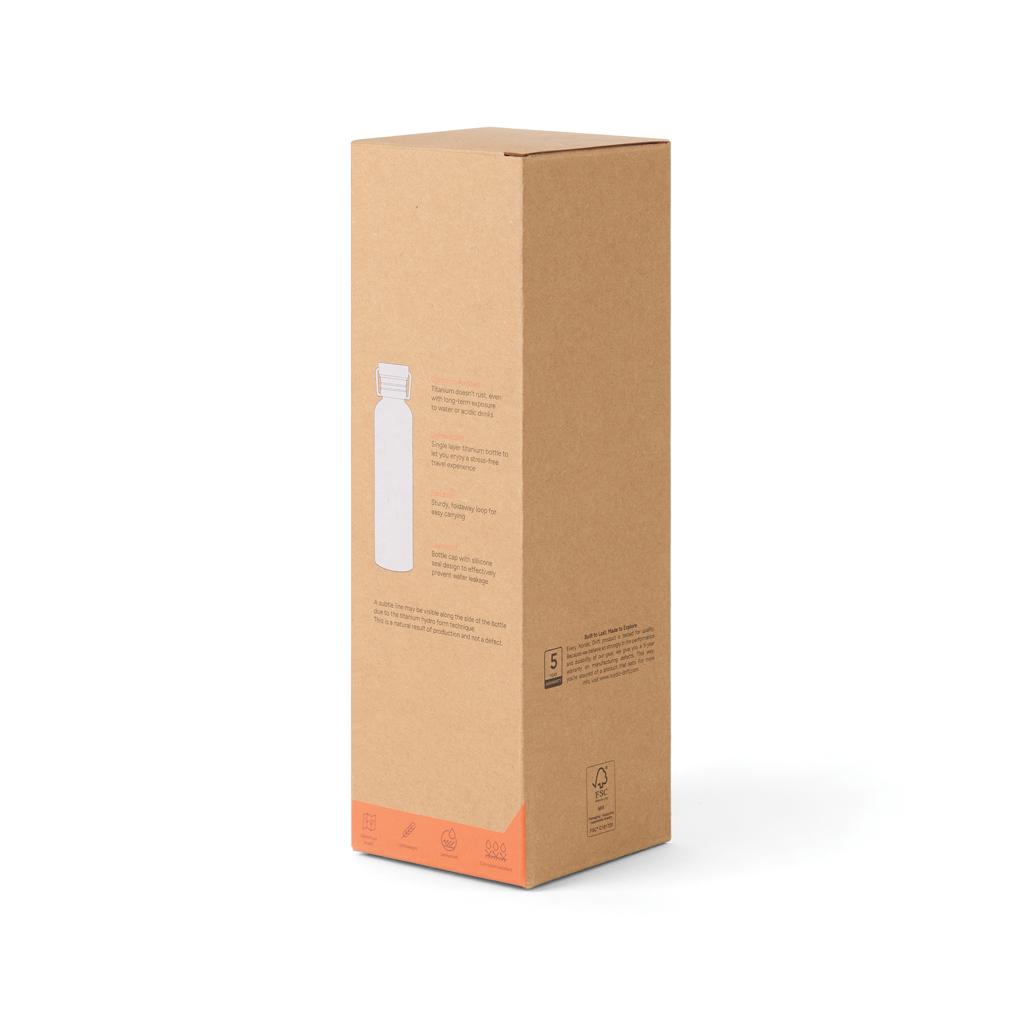 Bild på Metallflaska Nordic Drift Trail Light Titanium 600 ml