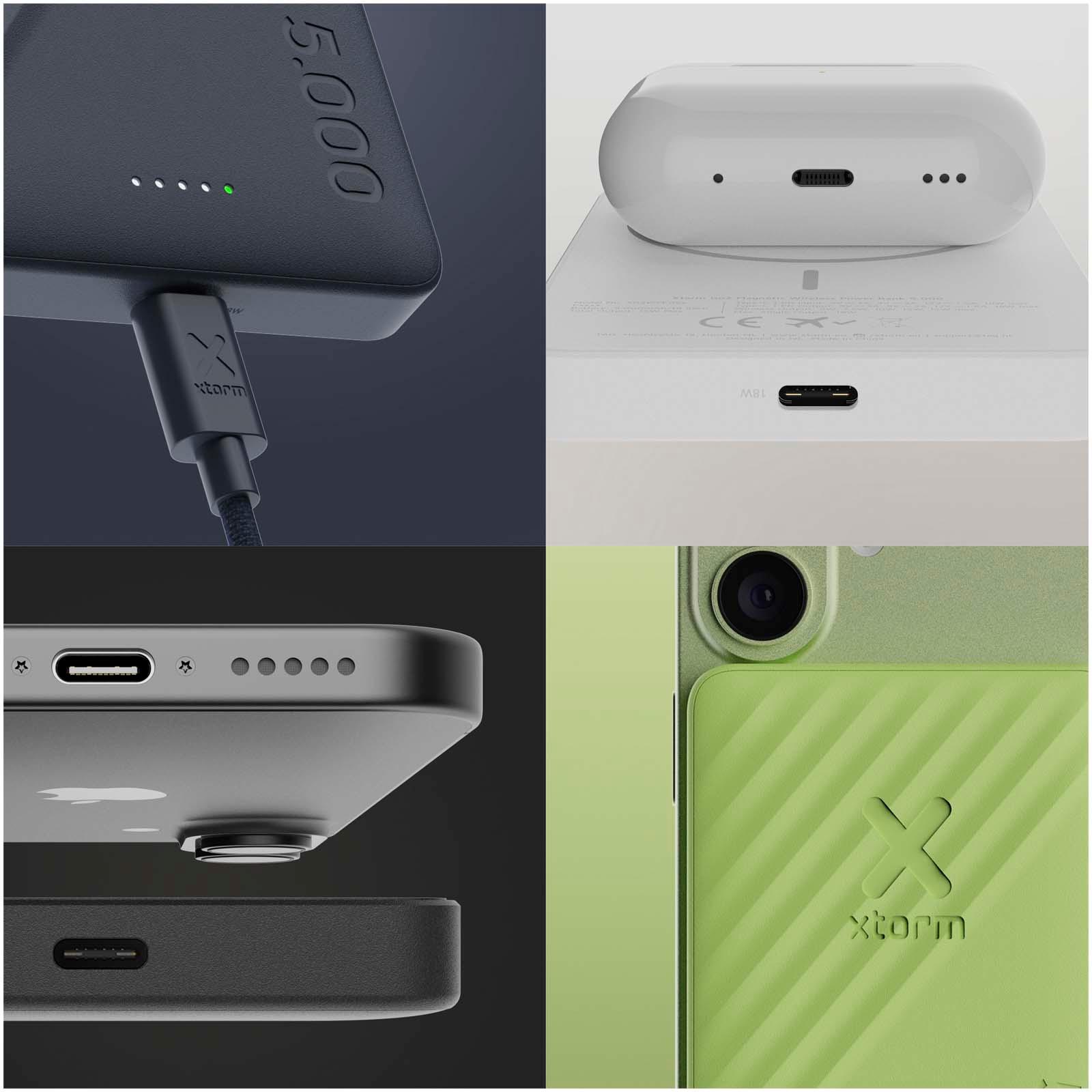 Bild på Powerbank Xtorm Go2, 15 W, 5 000 mAh – trådlös