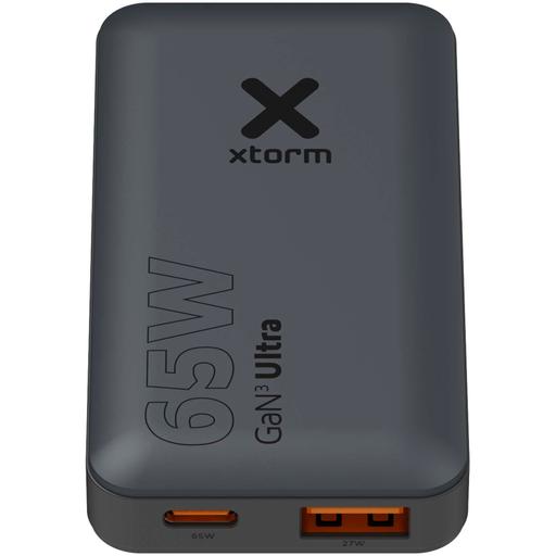 Reseadapter Xtorm, 65 W – med kabel och resefodral