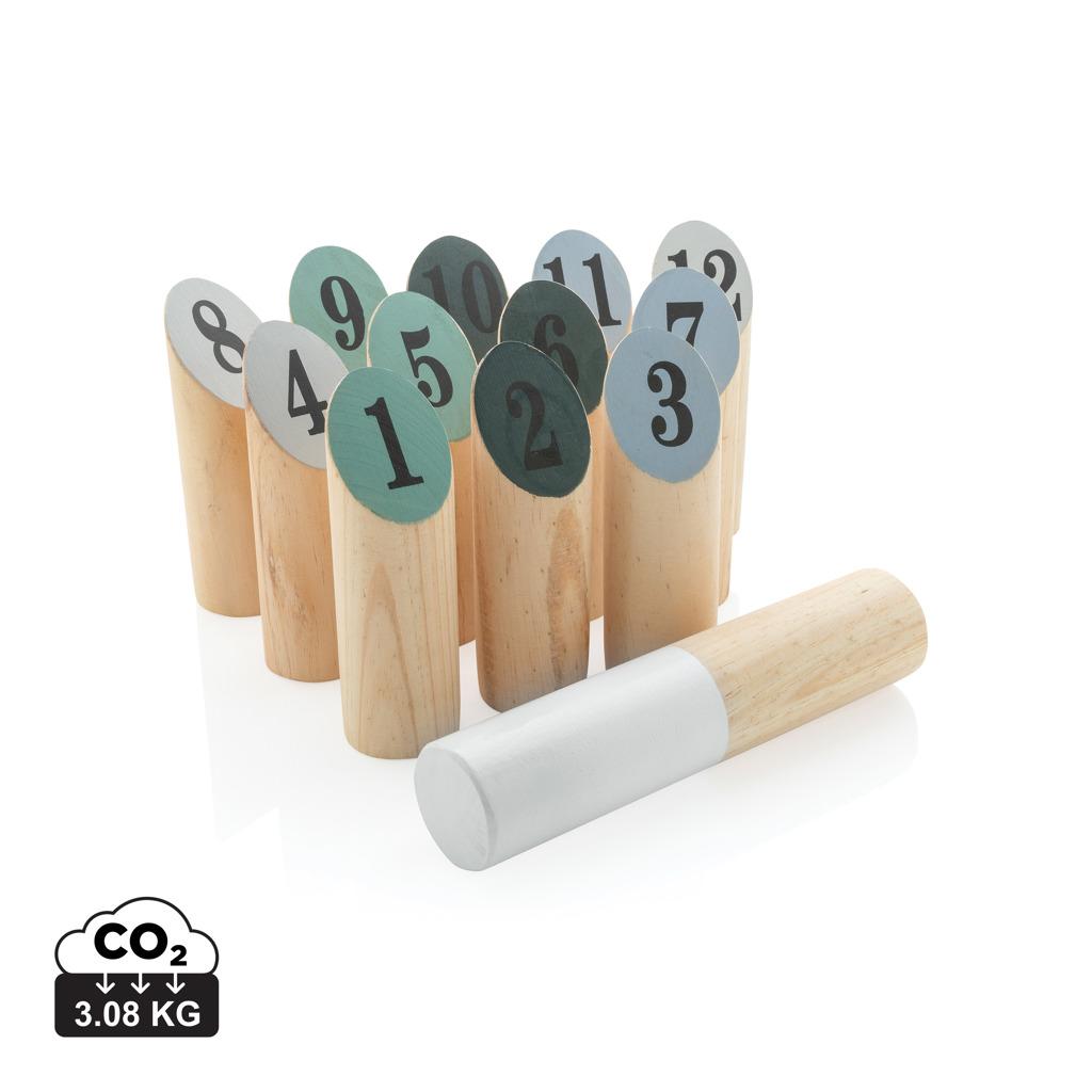Bild på Mölkky/nummerkubb