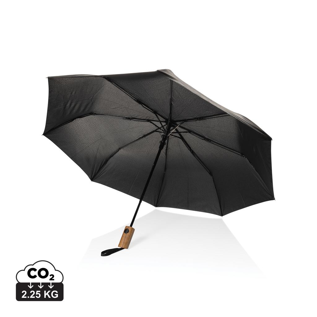 Bild på Kompaktparaply Kaycey AWARE™ 21", acacia