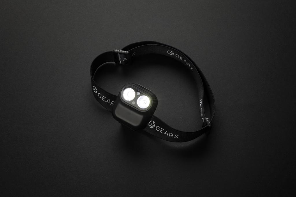 Bild på Pannlampa Gear X 500 lumen, med rörelsesensor Bild på Pannlampa Gear X 500 lumen, med rörelsesensor